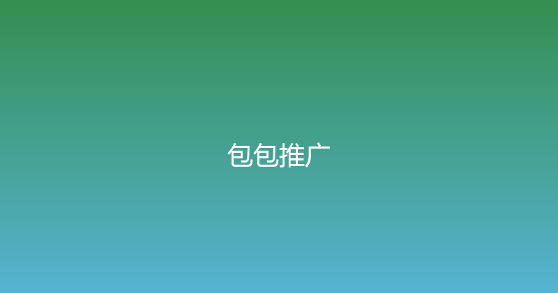 包包推广 封面图